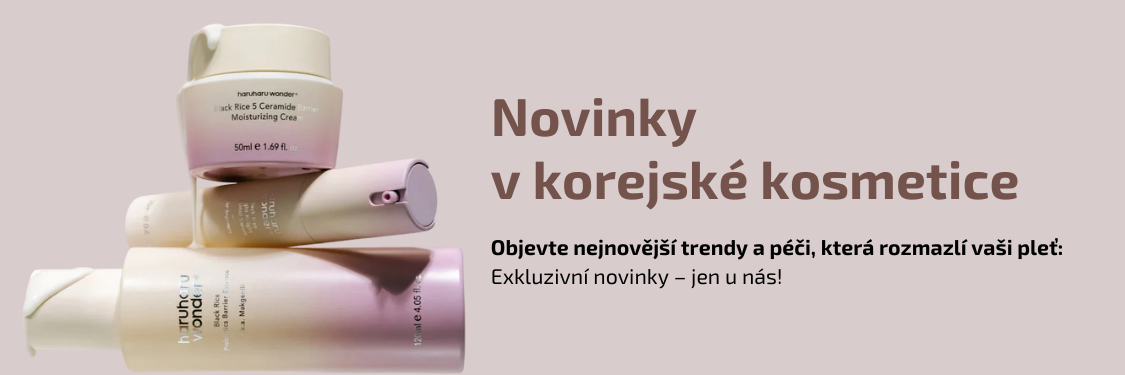 Novinky v kórejskej kozmetike (CZ banner)